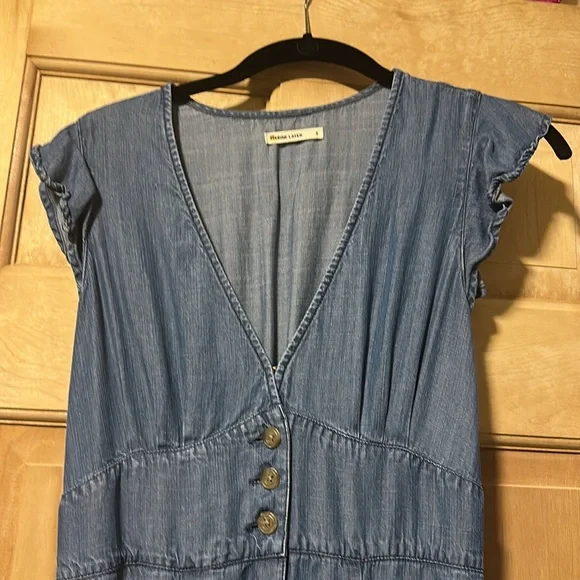 Marine Layer Camila Flutter Sleeve Midi Dress. Size Small. Worn a few times. - Picture 2 of 7